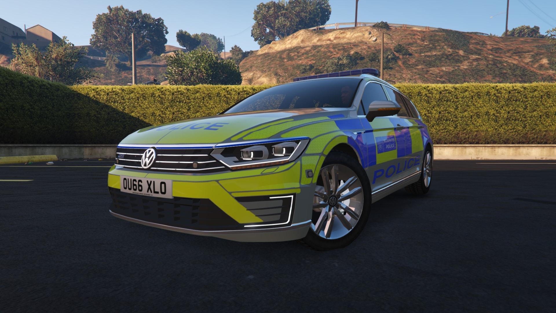 2017 Met Police Volkswagen Passat GTE Estate [ELS] GTA5